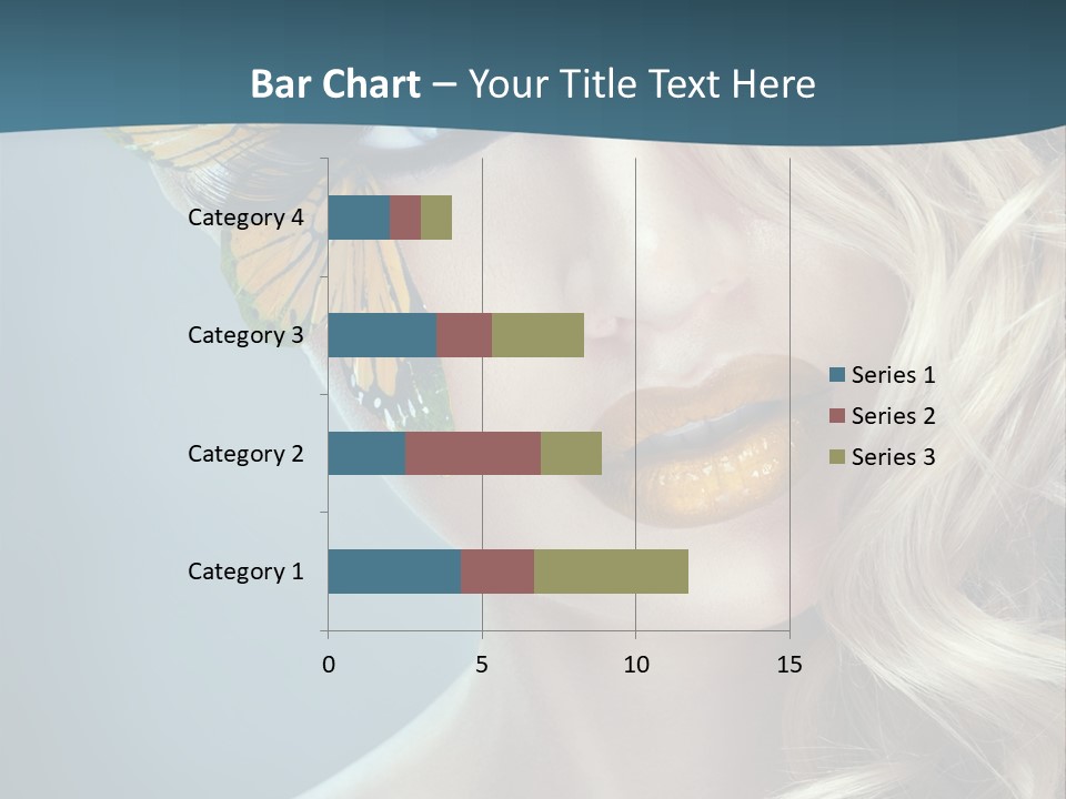 Mouth Insect Girl PowerPoint Template
