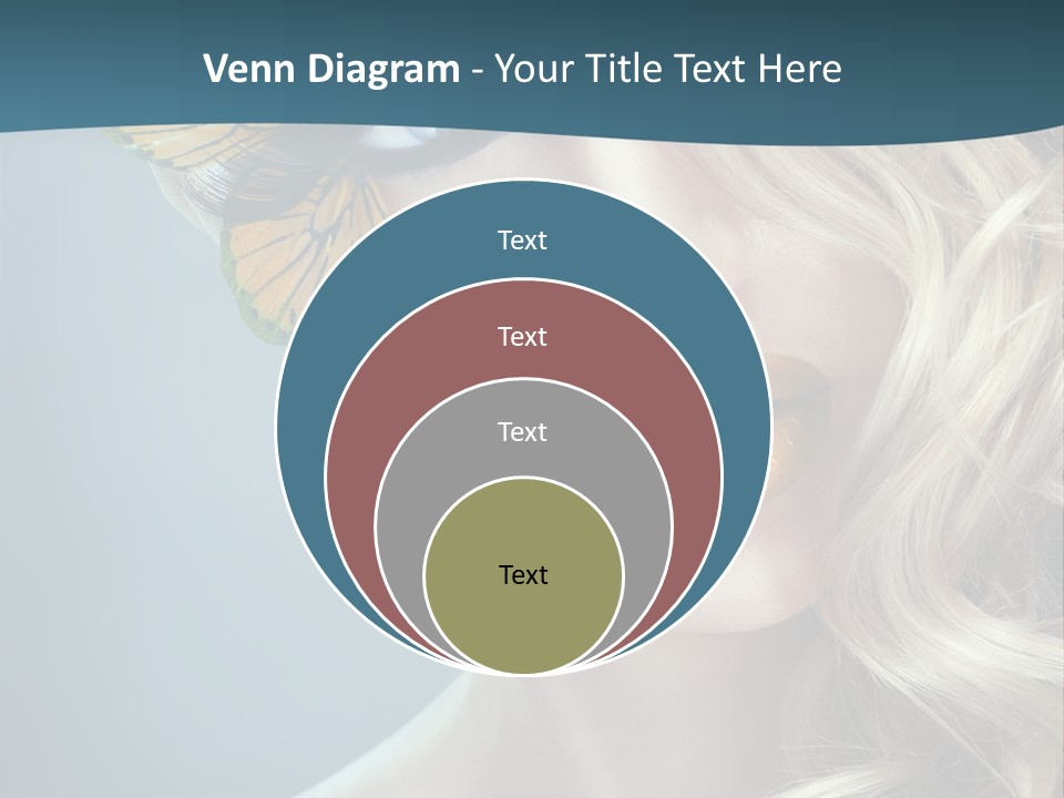 Mouth Insect Girl PowerPoint Template