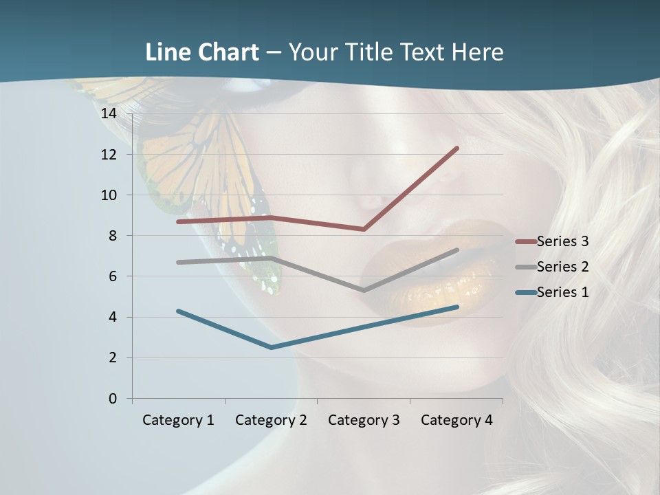 Mouth Insect Girl PowerPoint Template