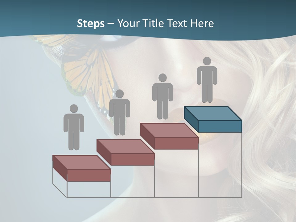 Mouth Insect Girl PowerPoint Template