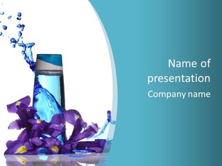 Skin Luxury Jar PowerPoint Template