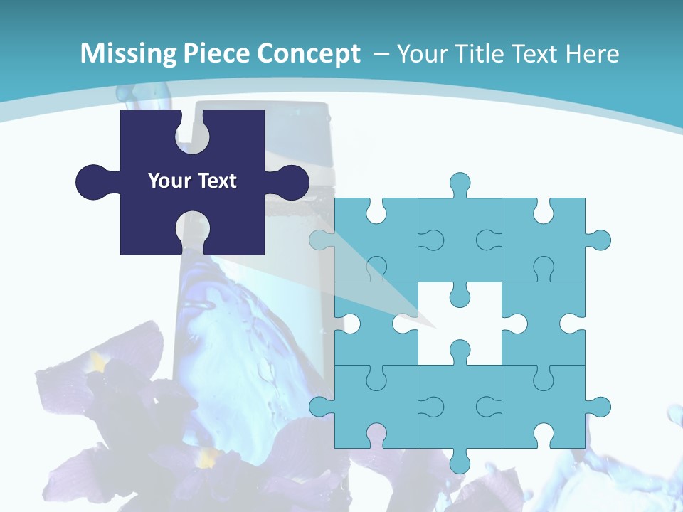 Skin Luxury Jar PowerPoint Template