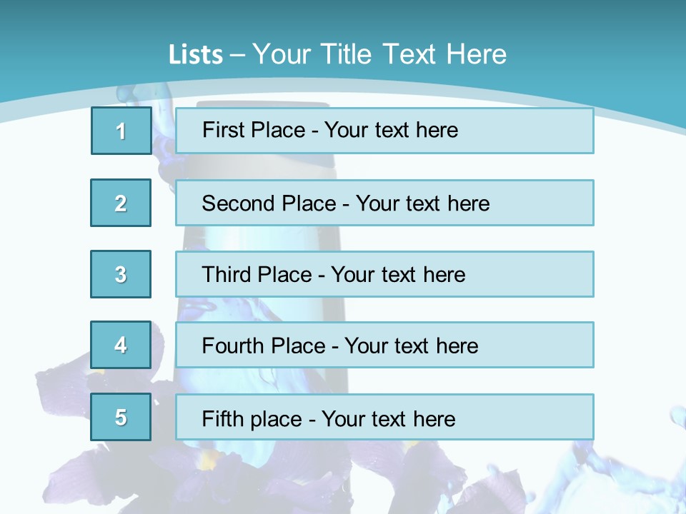 Skin Luxury Jar PowerPoint Template
