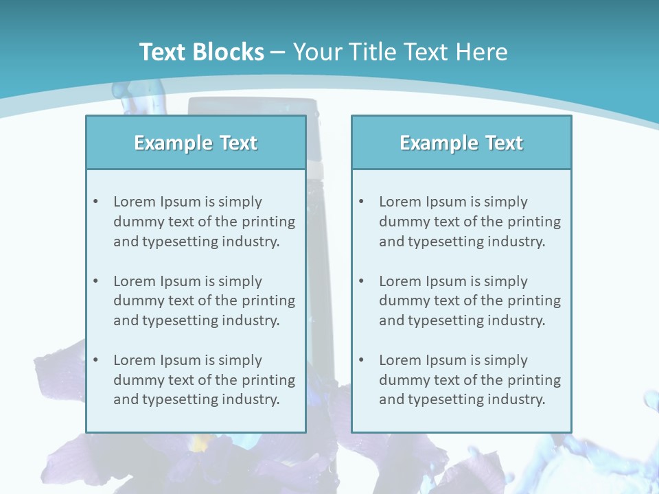 Skin Luxury Jar PowerPoint Template