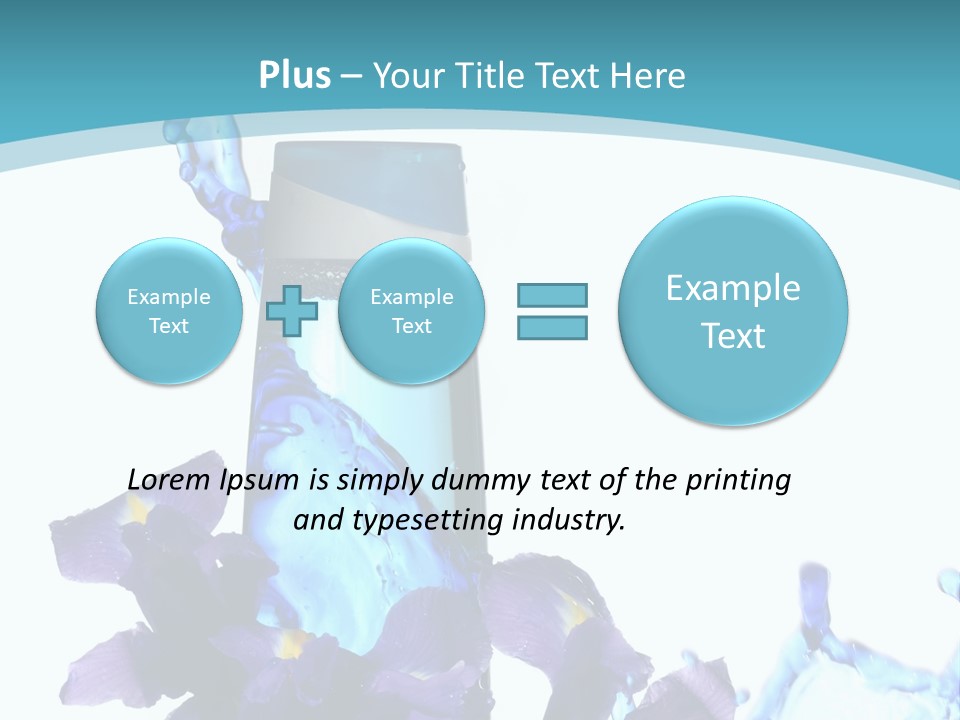Skin Luxury Jar PowerPoint Template