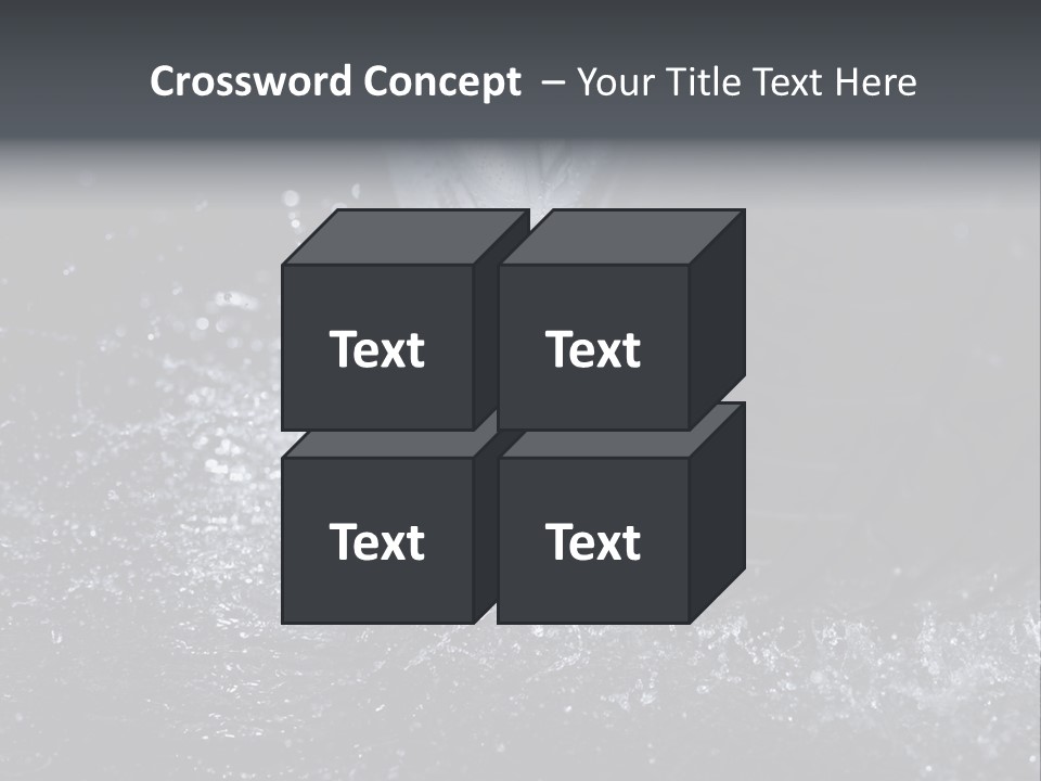 Rain Groove Liquid Wheel PowerPoint Template