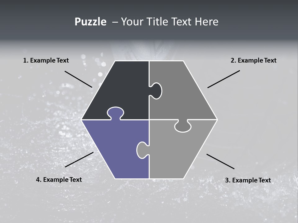 Rain Groove Liquid Wheel PowerPoint Template