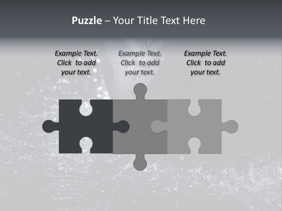 Rain Groove Liquid Wheel PowerPoint Template