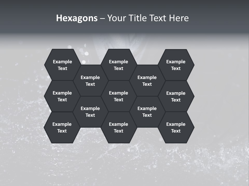 Rain Groove Liquid Wheel PowerPoint Template