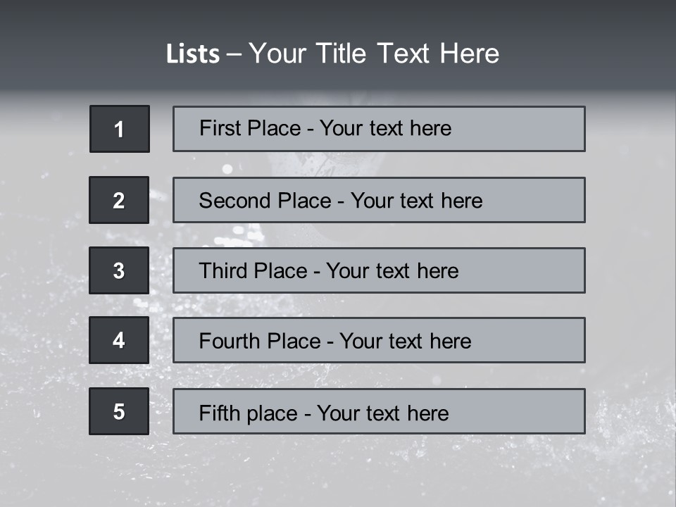Rain Groove Liquid Wheel PowerPoint Template