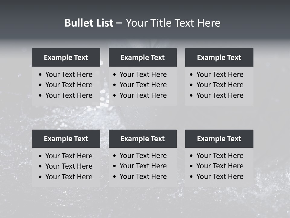 Rain Groove Liquid Wheel PowerPoint Template