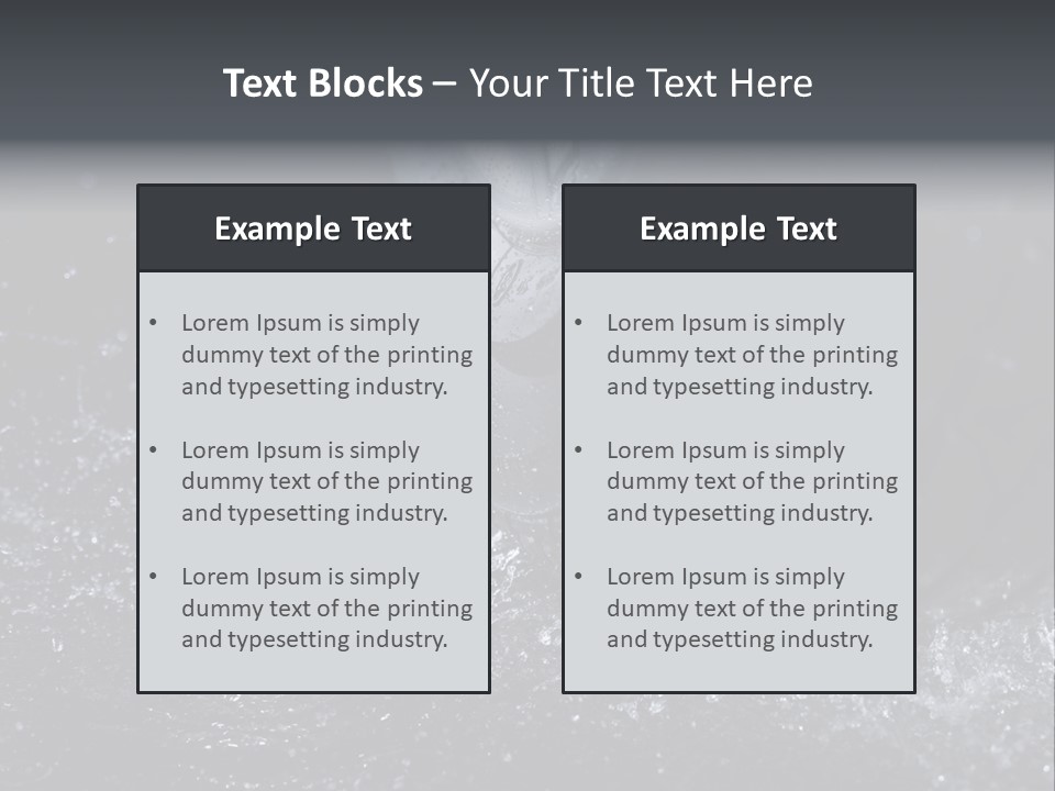 Rain Groove Liquid Wheel PowerPoint Template