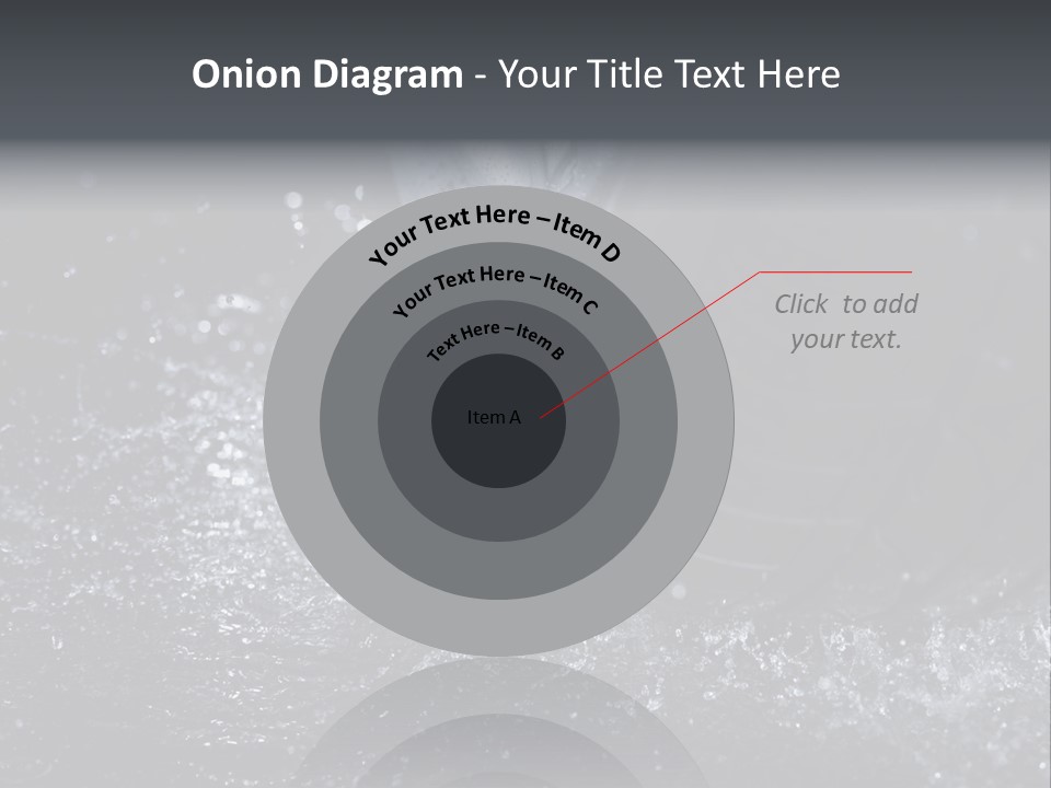 Rain Groove Liquid Wheel PowerPoint Template