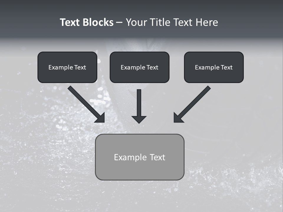 Rain Groove Liquid Wheel PowerPoint Template