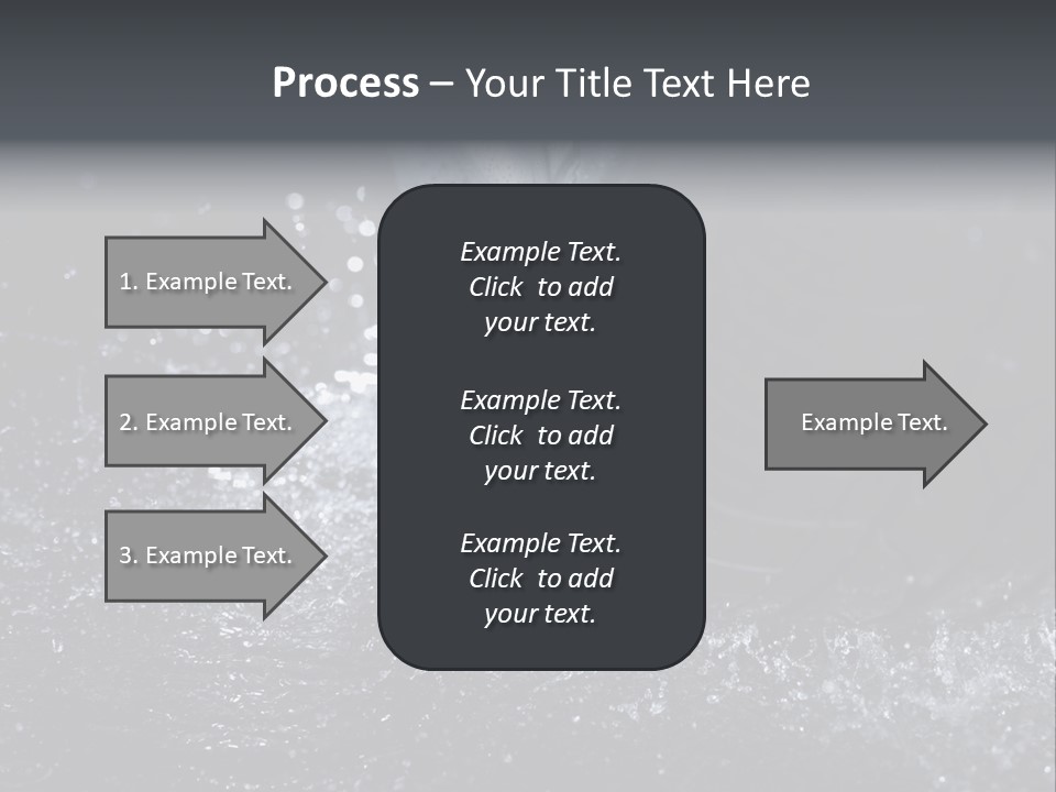 Rain Groove Liquid Wheel PowerPoint Template