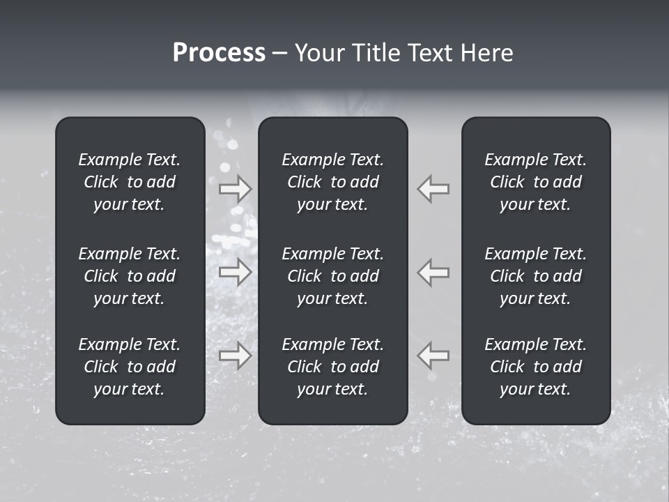 Rain Groove Liquid Wheel PowerPoint Template