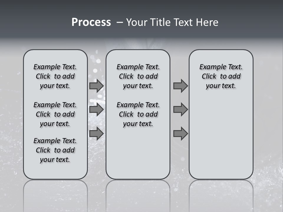 Rain Groove Liquid Wheel PowerPoint Template