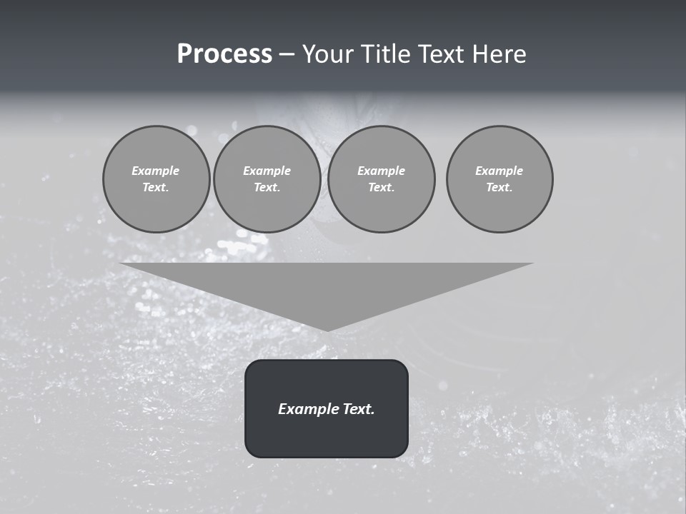 Rain Groove Liquid Wheel PowerPoint Template