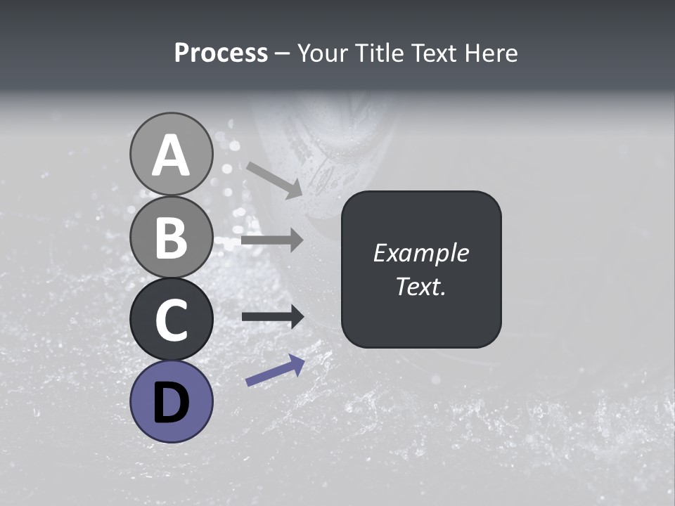 Rain Groove Liquid Wheel PowerPoint Template