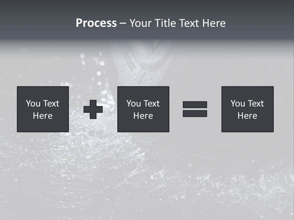 Rain Groove Liquid Wheel PowerPoint Template