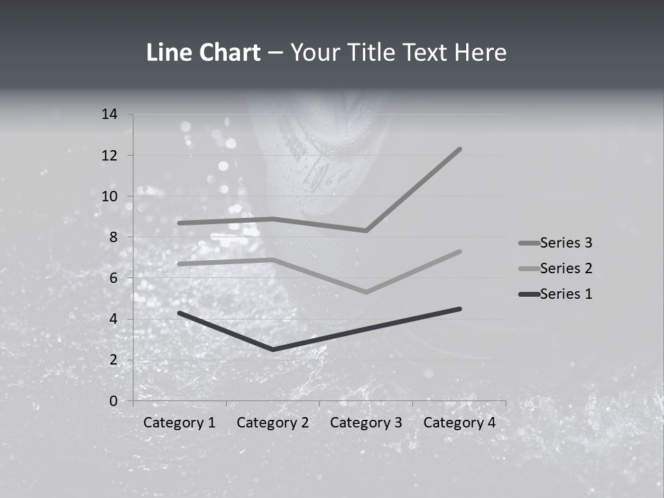 Rain Groove Liquid Wheel PowerPoint Template