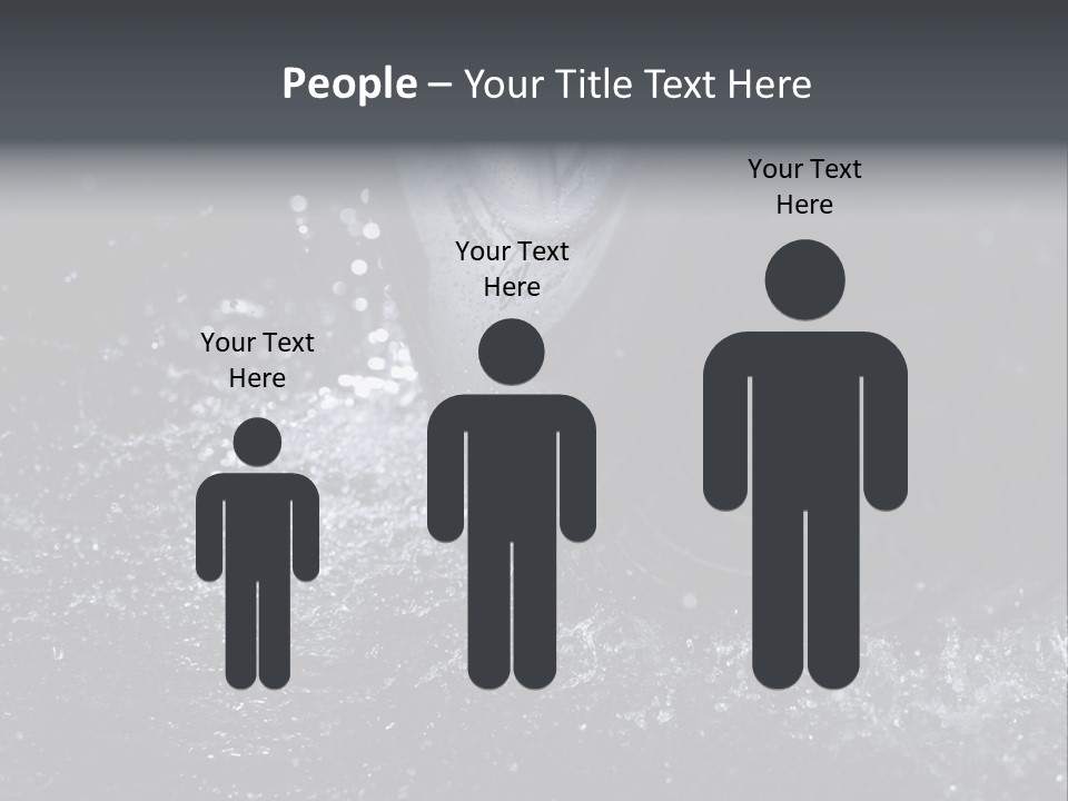 Rain Groove Liquid Wheel PowerPoint Template