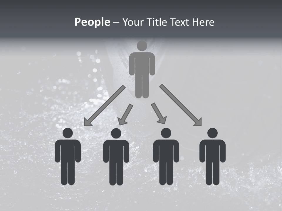 Rain Groove Liquid Wheel PowerPoint Template