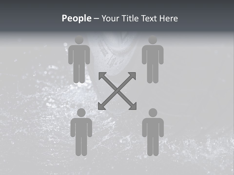 Rain Groove Liquid Wheel PowerPoint Template