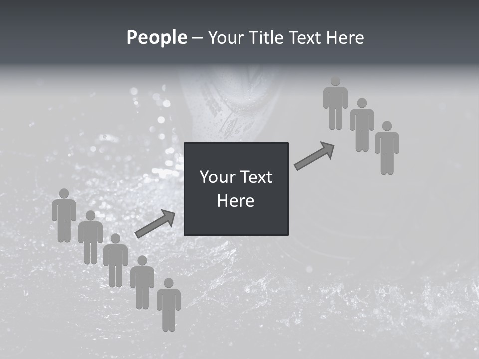 Rain Groove Liquid Wheel PowerPoint Template