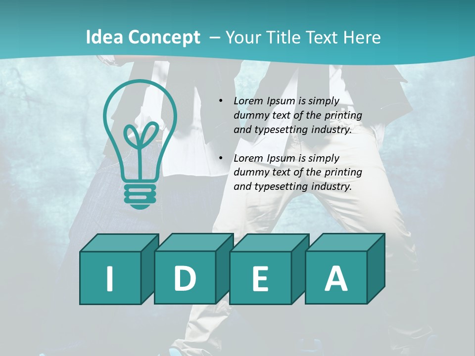 People Grace Active PowerPoint Template