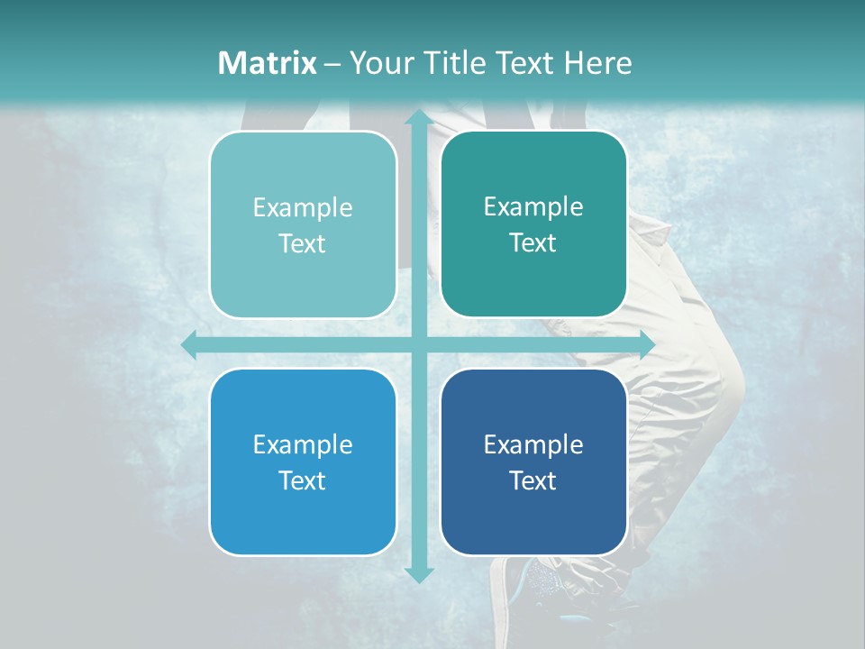 Female Professional Hip PowerPoint Template