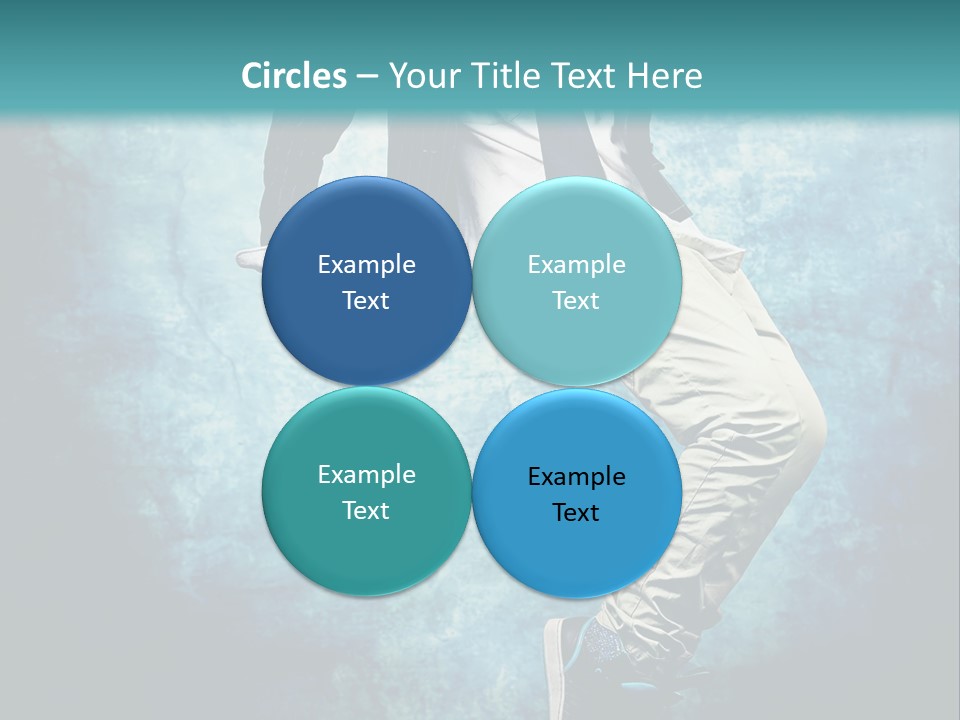 Female Professional Hip PowerPoint Template