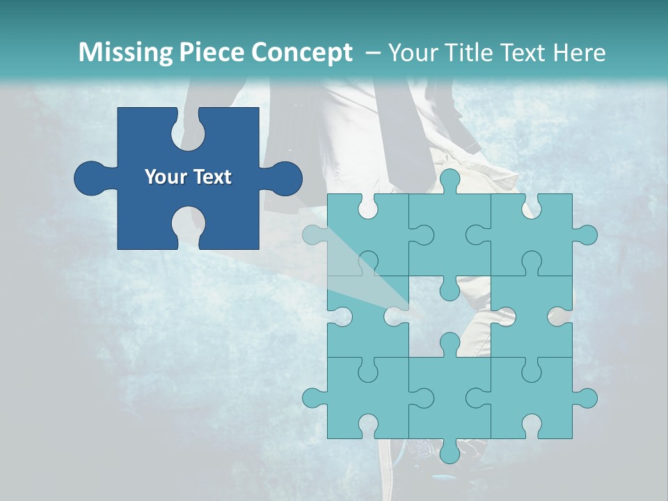 Female Professional Hip PowerPoint Template