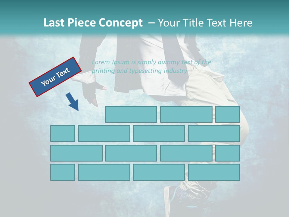 Female Professional Hip PowerPoint Template