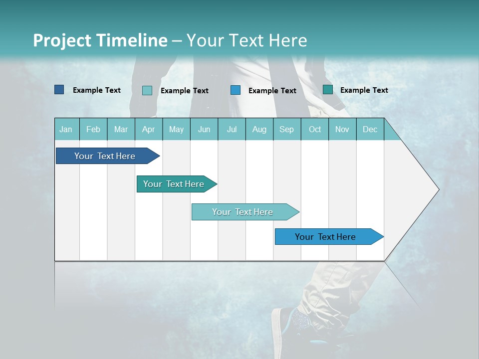 Female Professional Hip PowerPoint Template