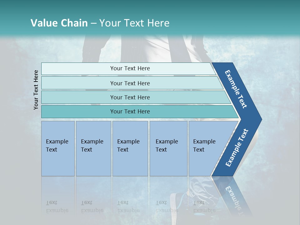 Female Professional Hip PowerPoint Template
