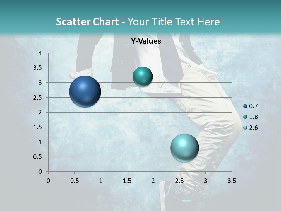 Female Professional Hip PowerPoint Template