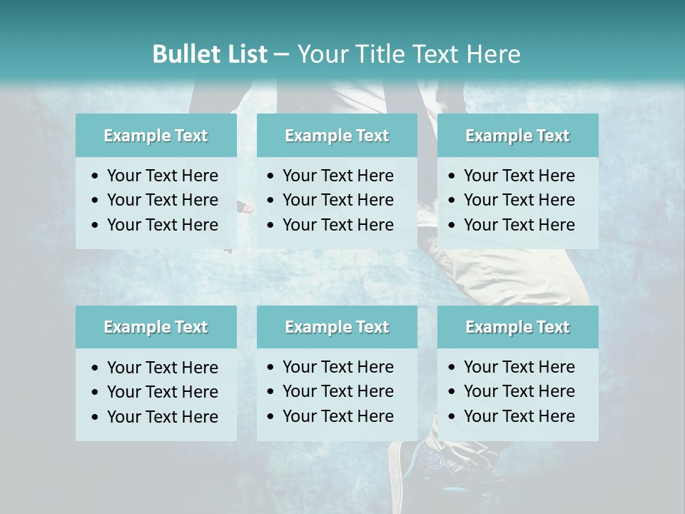 Female Professional Hip PowerPoint Template