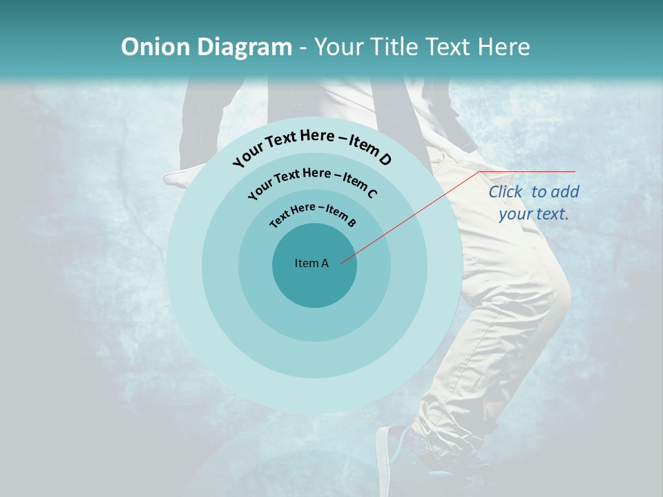 Female Professional Hip PowerPoint Template