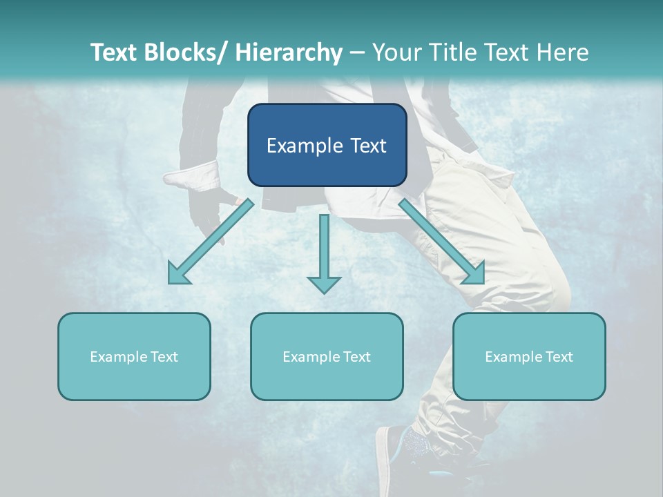 Female Professional Hip PowerPoint Template