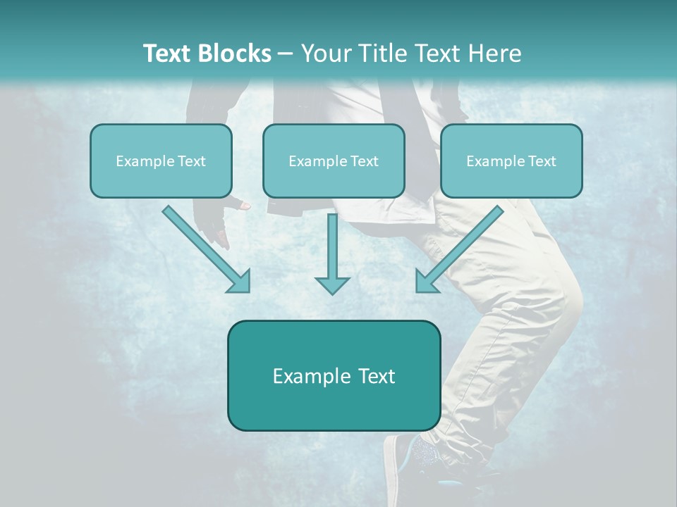 Female Professional Hip PowerPoint Template