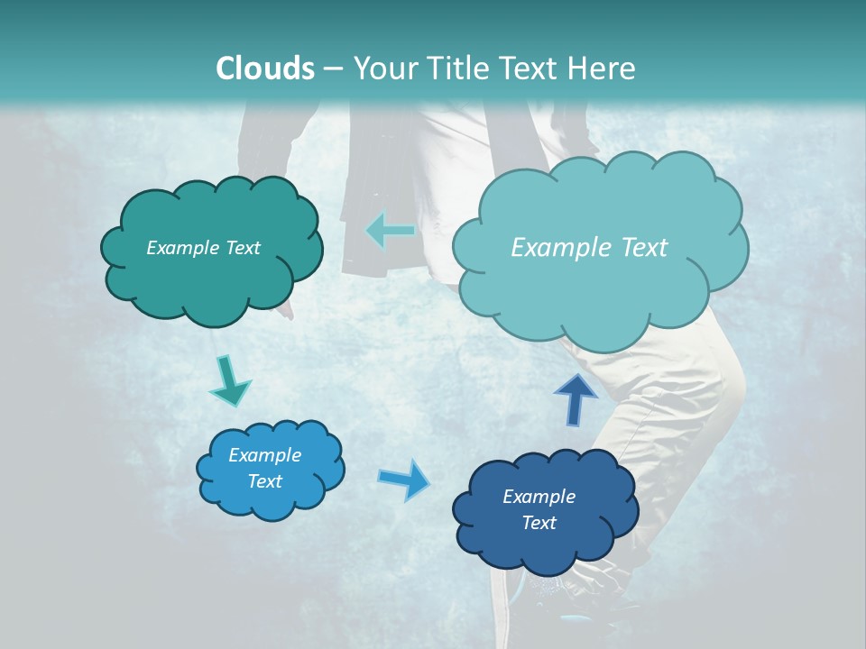 Female Professional Hip PowerPoint Template