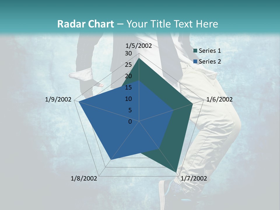 Female Professional Hip PowerPoint Template