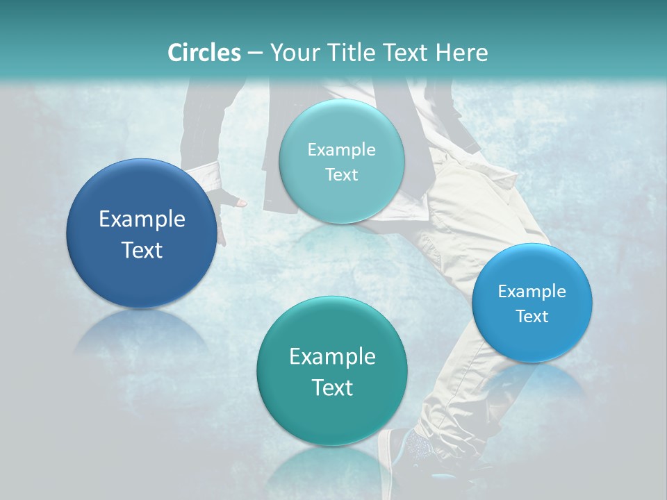 Female Professional Hip PowerPoint Template