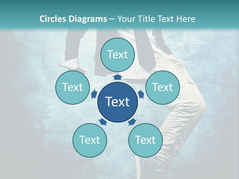 Female Professional Hip PowerPoint Template