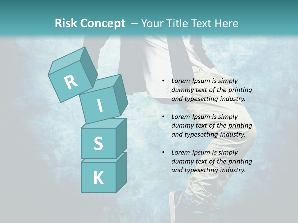 Female Professional Hip PowerPoint Template