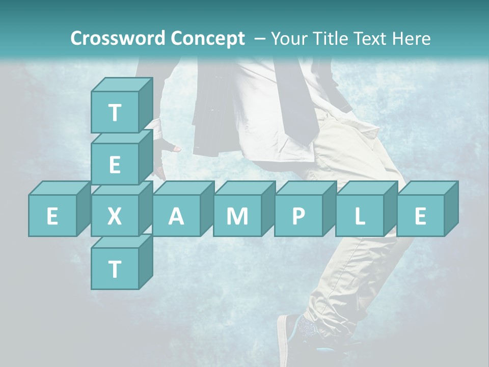 Female Professional Hip PowerPoint Template