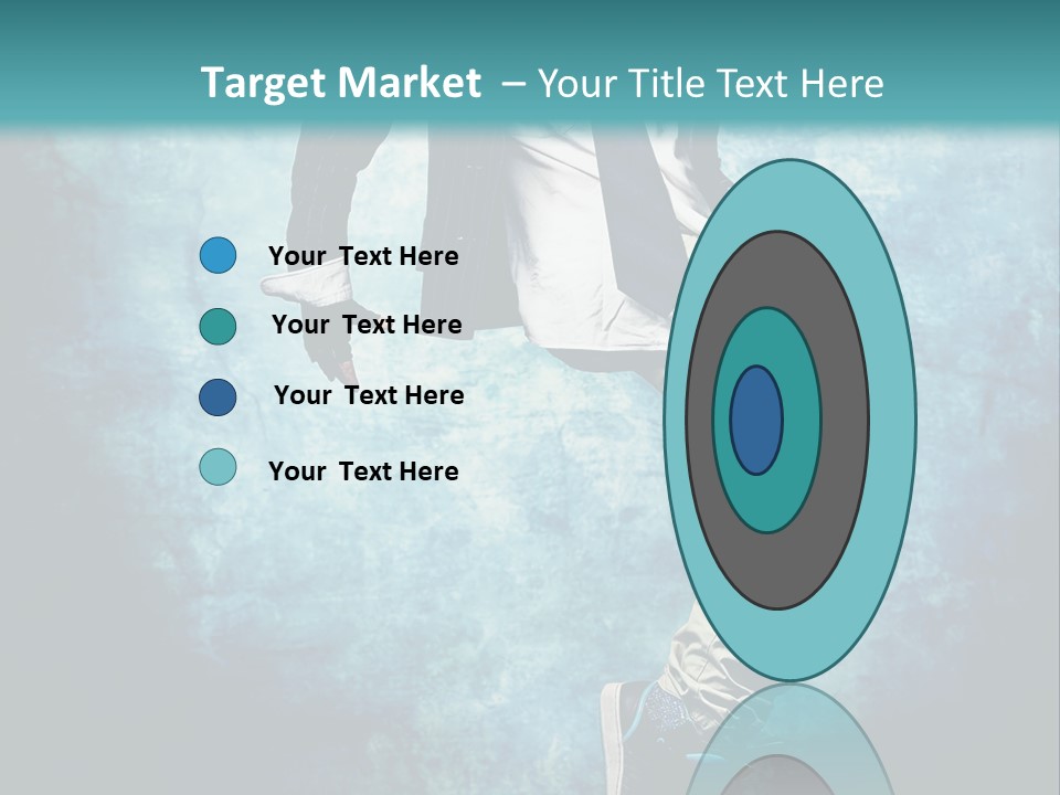 Female Professional Hip PowerPoint Template