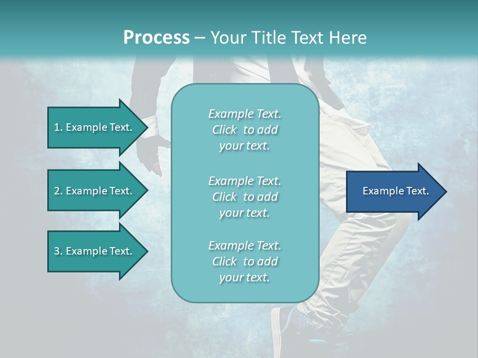 Female Professional Hip PowerPoint Template