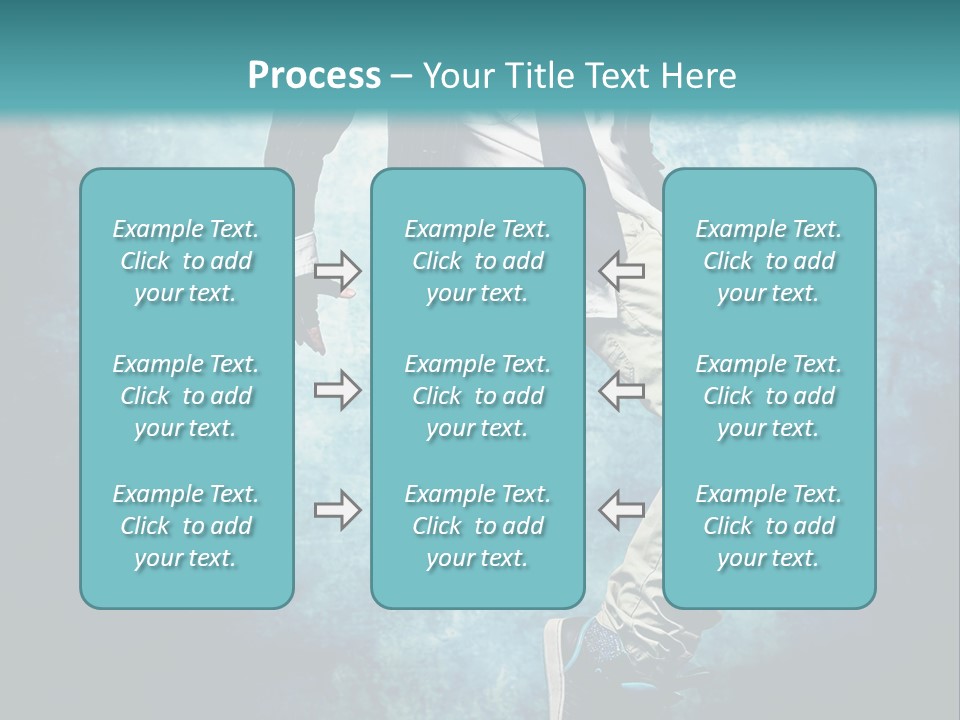 Female Professional Hip PowerPoint Template